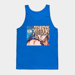 Sailor Moon Redraw goku version Tank Top